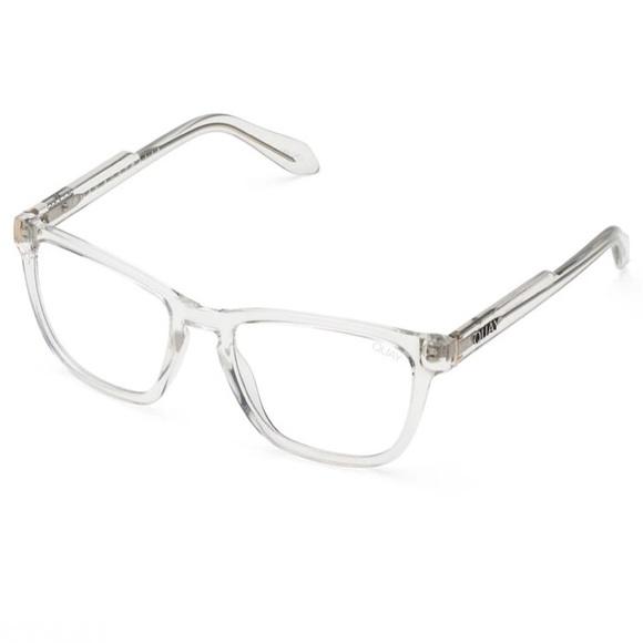 QUAY Hardwire Blue Light Glasses Clear Frame Bluelight Blocking Lens Unisex NWT - Picture 5 of 10